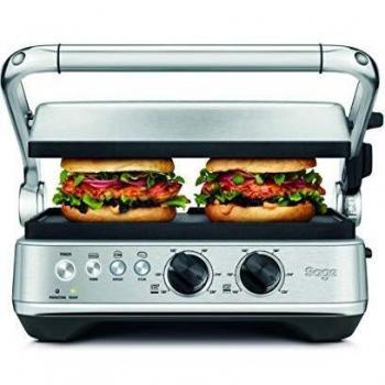 Sage SGR700BSS4EEU1 The Sear & Press Grill 1800W Brushed Stainless Steel