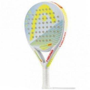 Head Lighthing 333 - Pala de pádel, color gris / amarillo, talla 38 mm