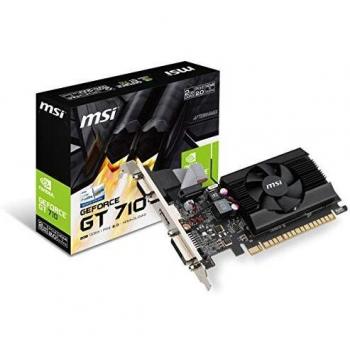 MSI GeForce GT 710 2GD3 LP Low Profile Graphics Card