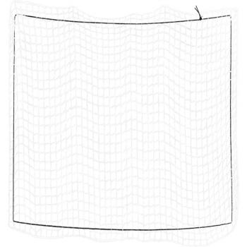 Red de Remolque con Cuerda Elástica PP Blanco 4x4 m - VidaXL, Red de Carga, Color Blanco