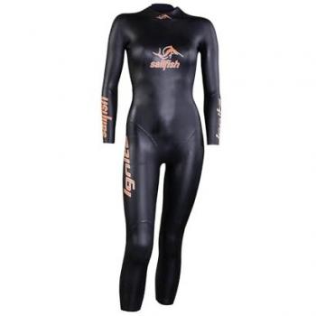 Traje de Neopreno Sailfish Ignite Mujer Negro/Rojo - XS