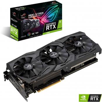 ASUS ROG -STRIX-RTX2060-O6G-GAMING GeForce RTX 2060 6 GB GDDR6 - Tarjeta gráfica