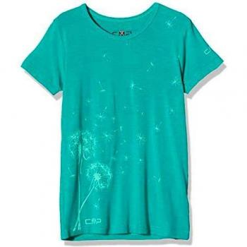 CMP 38T6425 Camiseta, niña, Verde