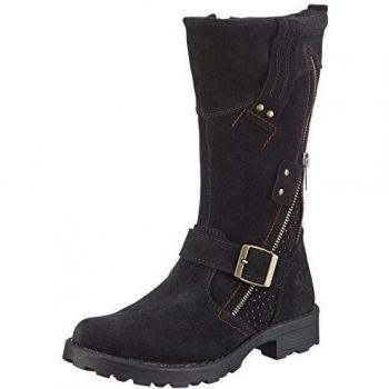 Rebella Rebella Mädchen Stiefel - Botas para niñas, color Negro, talla 33 EU