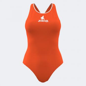 Joma Shark Women's Swimsuit - Orange M