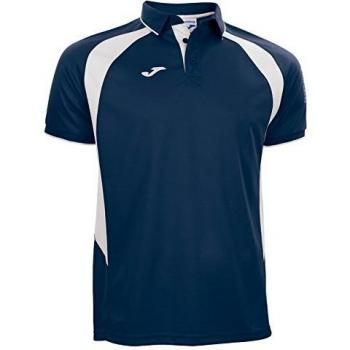 Joma Champion III Camiseta Polo, Hombres, Marino-Blanco-302, 3XS