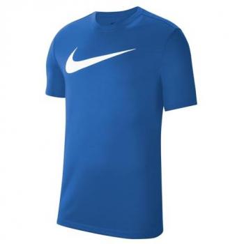 Camiseta de fútbol Nike Dri-FIT Park20 Swoosh para hombre, color azul, talla XL