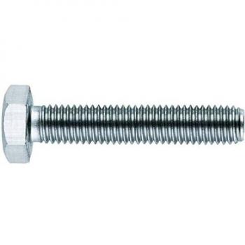 Index Fixing Systems BZ3Z08060 Tornillo Rosca Métrica con Cabeza Hexagonal, M8 x 60, Set de 4 Piezas