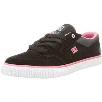 DC Shoes Nyjah Vulc Se - Zapatillas para mujer, color negro