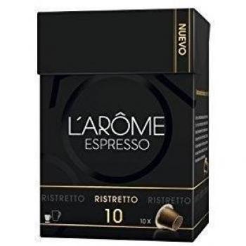 L' Arome Espresso - Ristretto - Café - 10 Cápsulas - [pack de 2]