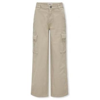 Pantalones Cargo Yarrow para Niñas, Straight Fit, Color Beige, Talla 158