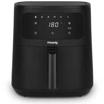 Freidora de Aire H.Koenig FRY880 8L 1700W Sin Aceite Negra