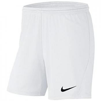Shorts Nike Dri-Fit Park III para Mujer - Color Blanco - Talla L