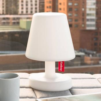 Lámpara de mesa LED inalámbrica Fatboy Edison the Petit 25 cm blanca