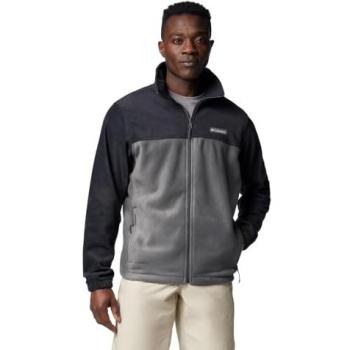 Columbia Steens Mountain Full Zip 2.0 Chaqueta de Forro Polar para Hombre, Color Negro, Talla XXL