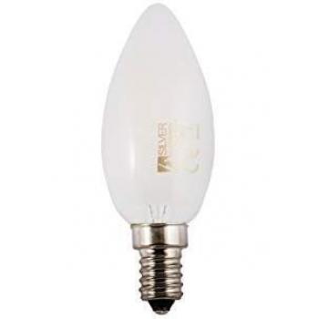 Silver Electronics Filamento LED 3000K E14, 3 W, 3 x 3.5 x 9.7 cm