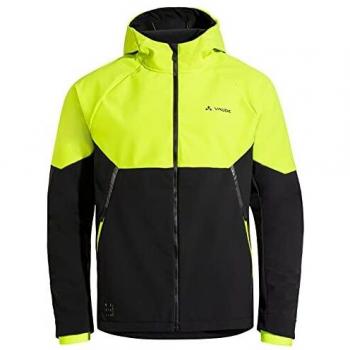 Chaqueta Softshell Vaude Qimsa para Hombre - Talla M - Color Amarillo Neón