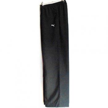 PUMA ESL Woven Pants - Pantalón de acampada y senderismo para niño, color negro, talla 140