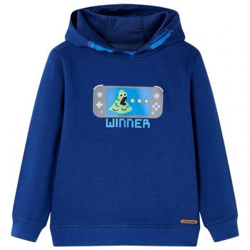 Sudadera Infantil con Capucha Videoconsola Azul Marino Talla 116
