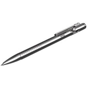 Nitecore NTP30 Tactical Titanium Pen with Tungsten Glass Breaker, Silver