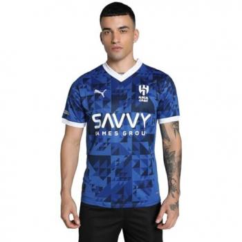 Puma Al Hilal 2024-2025 Home Football Shirt - Men's Blue M, Sustainable, Recycled Polyester