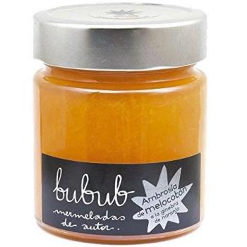 BUBUB Mermelada de Melocotón al Agua de Azahar - 240 gr