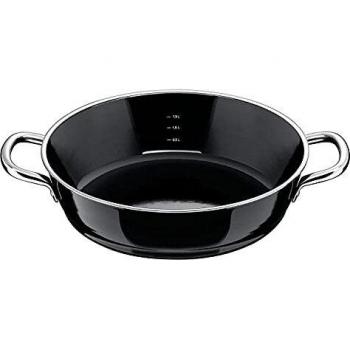 Silit Professional Sartén, Esmalte, Negro, 24 cm