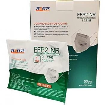 SEMESUR Assistance Mascarilla FFP2 50 Unidades - Embolsadas individualmente