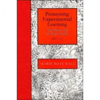 Aprendizaje Experimental Promovido: Experimentos y la Sociedad Real, 1660-1727 - Tapa Dura Cambridge
