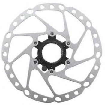 Disco de freno Shimano EM600 Center Lock 160mm con anillo de cierre dentado externo para sistemas con sensor de velocidad