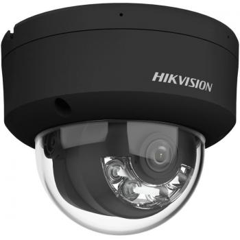 Cámara de Seguridad Hikvision 4MP Pro Dome Exterior IP67 con Lente 2.8mm, Audio Infrarrojo, Dual Light y Acusense
