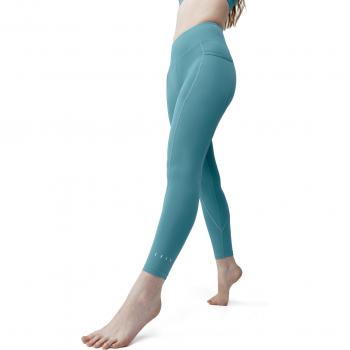 Malla larga deportiva mujer Carole Born Living Yoga azul celeste L
