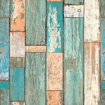 Saint Honore - Papel pintado diseño madera envejecida