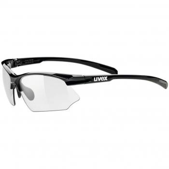 UVEX SPORTSTYLE 802 V Men's Black Sunglasses Size 70