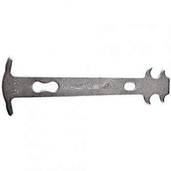 Calibre de Cadena Medidor de Desgaste Mighty M-Wave KML - Plateado, Unisex