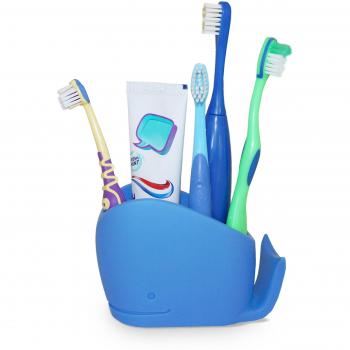 j-me original design Wilson - Organizador para baño, Color Azul