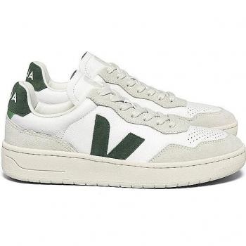 VEJA Men's V-90 O.T Leather Extra White Cyprus Trainers Size: 12