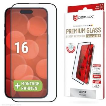 DISPLEX Vidrio Templado Premium Full Cover 10H para iPhone 16
