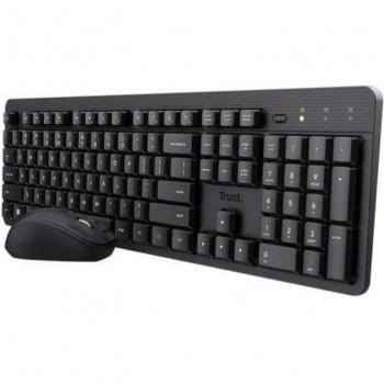 Trust Ody II Teclado y Ratón Inalámbricos QWERTY Italiano Negro