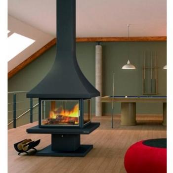 Chimenea Central Vitrea CH86 PCI 16kW - Focgrup