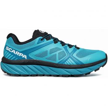 Zapatillas de trail Scarpa Spin Infinity para hombre, color azul oscuro-ottanio, modelo Arsf Velox, características: diseño ligero y transpirable, suela con excelente tracción en terrenos irregulares, sistema de amortiguación