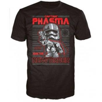 Camiseta Star Wars Pop Capitán Phasma Talla S