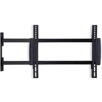 Soporte de pared universal para TV de 47 (119,4 cm) con brazo oscilante negro, compatible VESA 400x400 y carga máxima de 25 kg