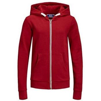JACK&JONES 12148625 Holmen Zip Sudadera Boy Red 10Y