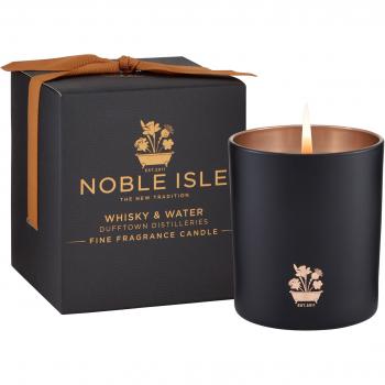 Noble Isle Whisky & Water Candle 200g