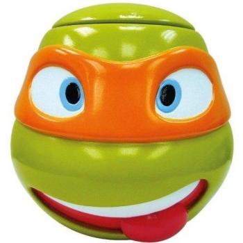 Unitedlabels AG 0118512 3-D - Taza, diseño de Michelangelo de las Tortugas Ninja