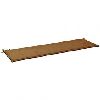 Garden Bench Cushion Cream 180x50x3 cm Oxford Fabric