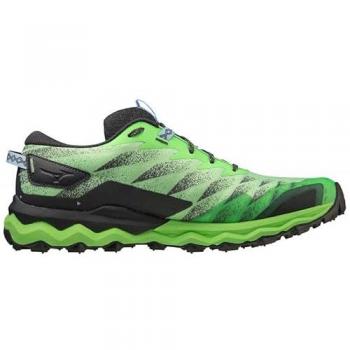 Zapatillas de Trail Running Mizuno Wave Daichi 7 Verde Negro Talla 39