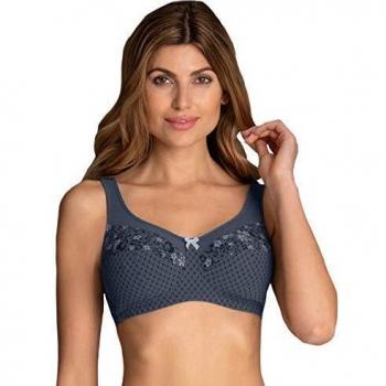 Anita 5872463 Mujeres's Venecia Sombra Azul Floral Sujetador Confort Sin Cable