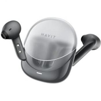 Auriculares Bluetooth Havit Modern Buds In-ear Wireless (4.5h, Negro)